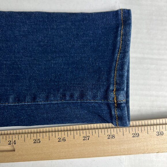 Good American Jean Women 26x28* Good Waist Skinny Always Fit Blue Denim Tag 6-12 - Picture 13 of 16
